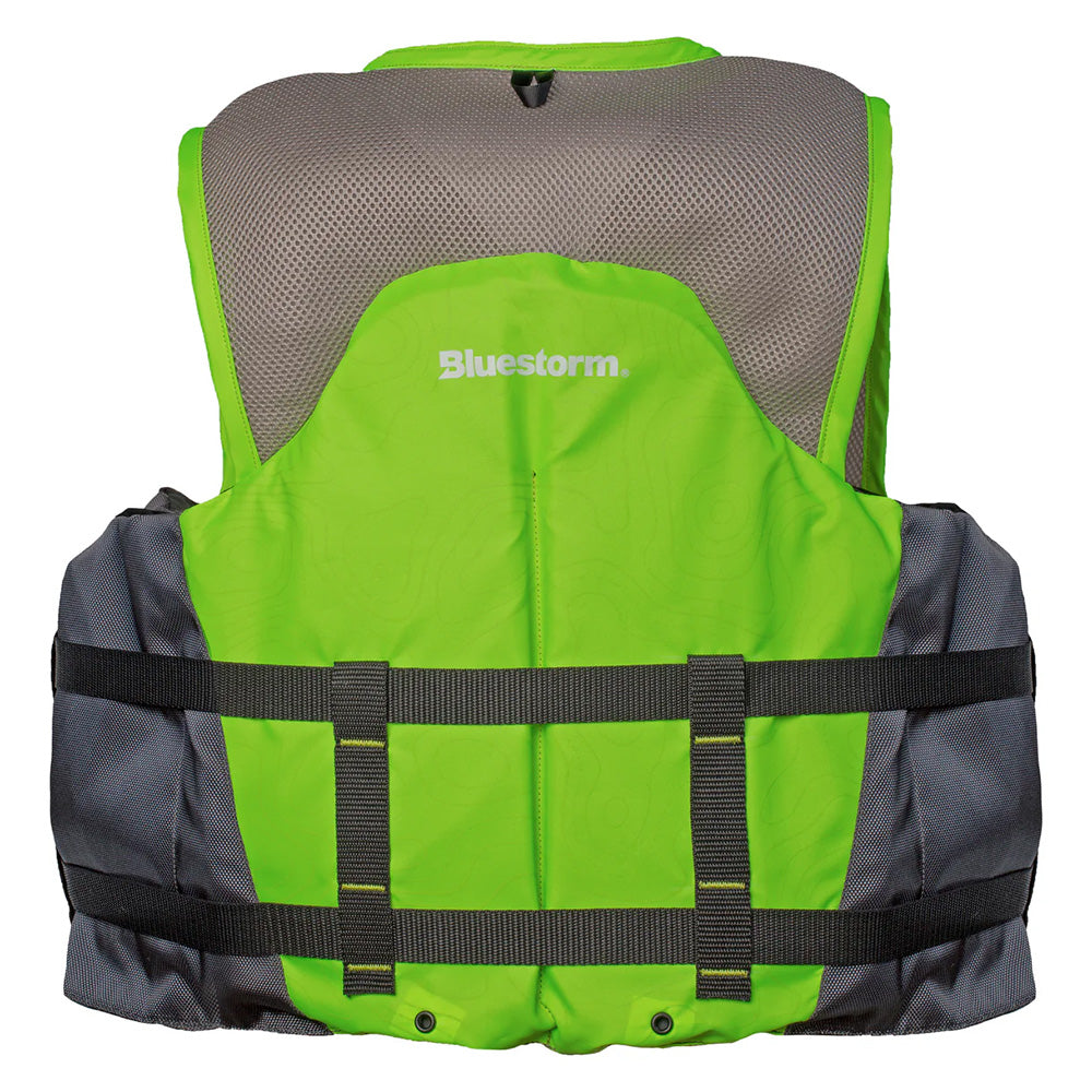 Bluestorm Sportsman Adult Mesh Fishing Life Jacket - Hi-Vis - S/M [BS-105-HVS-S/M]