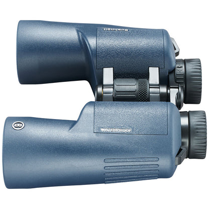 Bushnell 7x50mm H2O Binocular - Dark Blue Porro WP/FP Twist Up Eyecups [157050R]